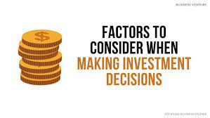 What factors influence your stock investment decisions the most?