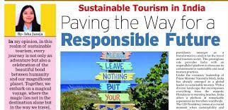 How do you contribute to responsible and sustainable travel practices in India?