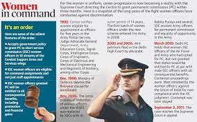 Should there be more government support for women in the Indian armed forces?