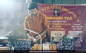 What's the oddest place you've witnessed a "chaiwala" (tea vendor) set up shop?